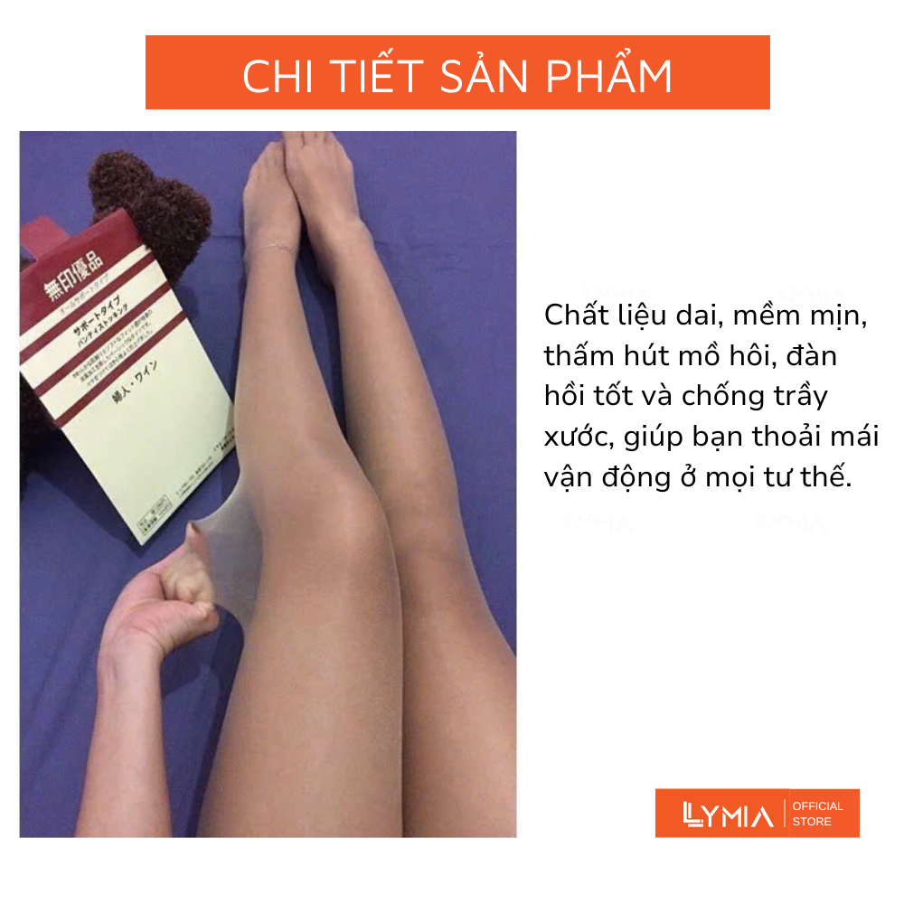 Quần tất giấy nữ da chân LYMIA che khuyết điểm xuất Nhật siêu dai QT12 | BigBuy360 - bigbuy360.vn