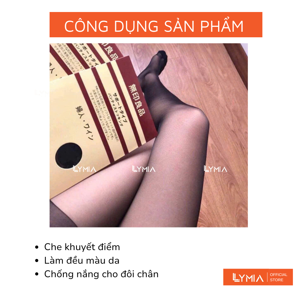 Quần tất giấy nữ da chân LYMIA che khuyết điểm xuất Nhật siêu dai QT12 | BigBuy360 - bigbuy360.vn
