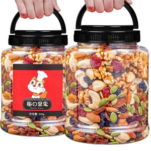 Granola siêu hạt ngũ cốc ăn kiêng, [HỘP 500G]  ngũ cốc giảm cân dinh dưỡng, mix 8 loại hạt