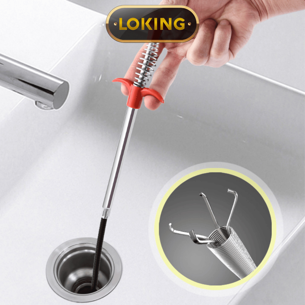 Dụng cụ vệ sinh, thông cống đường ống thoát nước - LOKING