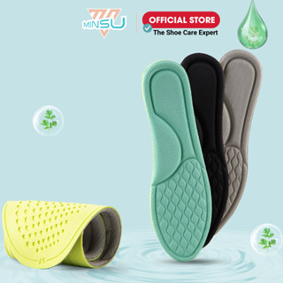 Miếng Lót Giày Khử Mùi bằng Tinh Chất Bạc Hà và Ngải Cứu MINSU M2358 Thoáng Khí, Kháng Khuẩn Cho Giày Thể Thao Nam Nữ
