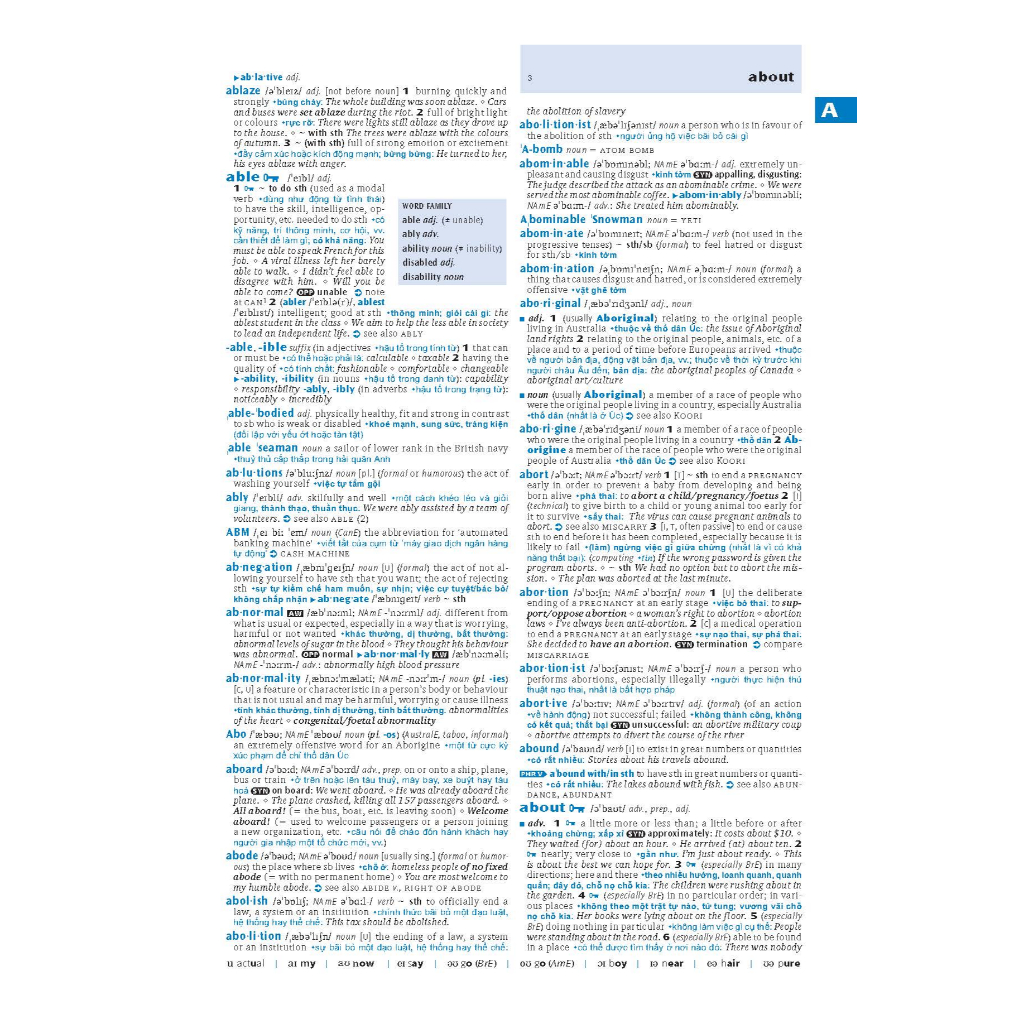 Sách - Dtpbooks - Oxford Advanced Learner's Dictionary 8th with Vietnamese Translation (HB - Bìa cứng) | BigBuy360 - bigbuy360.vn