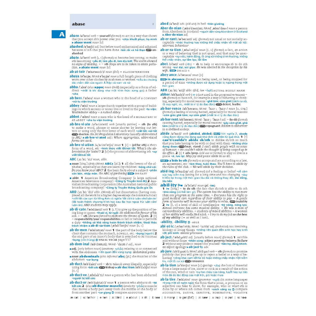 Sách - Dtpbooks - Oxford Advanced Learner's Dictionary 8th with Vietnamese Translation (HB - Bìa cứng) | BigBuy360 - bigbuy360.vn