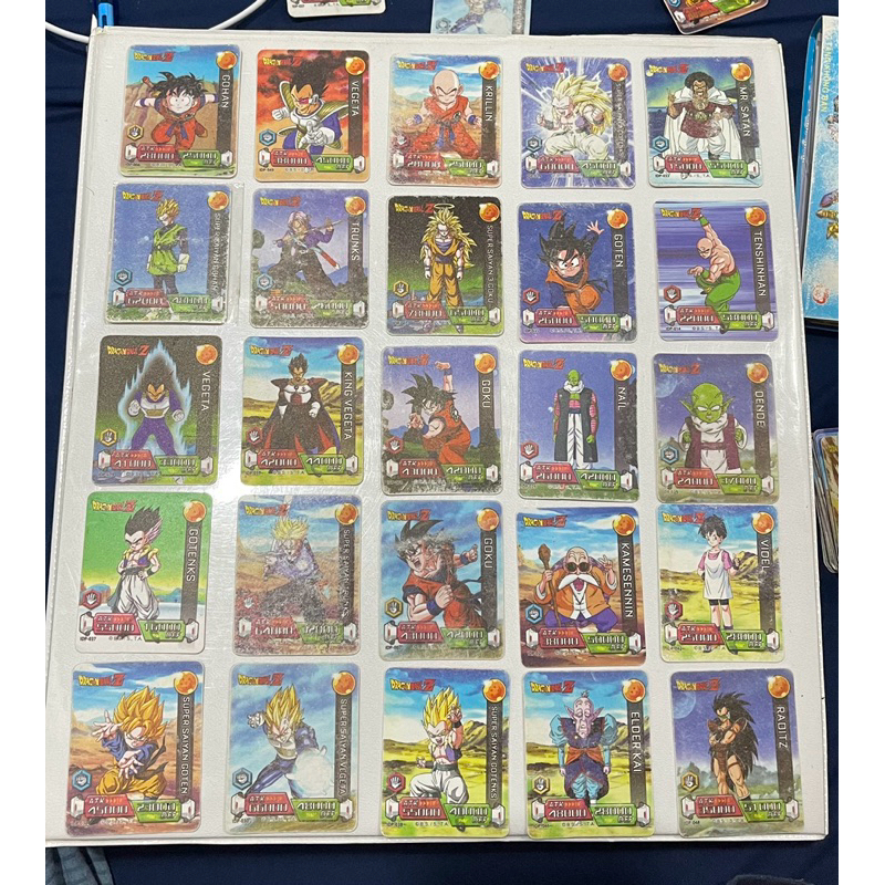 thẻ dragonball z toonies 2015