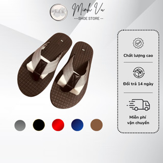 Dép kẹp nam nữ, đế cao su chống trơn trượt, mặt mút EVA ép nhiệt vân ca rô, đủ size