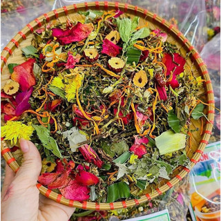 1 Kg trà Sơn mật hồng sâm nhiều hoa nhài cỏ ngọt uống rất ngon
