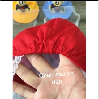 Mũ Kèm Khăn Voan cho bé, Mũ Khăn Voan Sơ Sinh (ss-6 tháng)