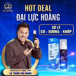  Dầu xoa bóp Đại Lực Hoàng Lê Dũng Humnile xử lý đau nhức cơ xương khớp   120ml  