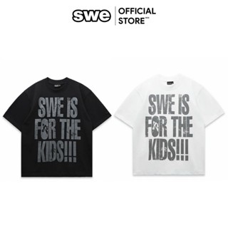 Áo Thun Nam Nữ Unisex Oversized Local Brand SWE LOUD TEE - Trắng/Đen