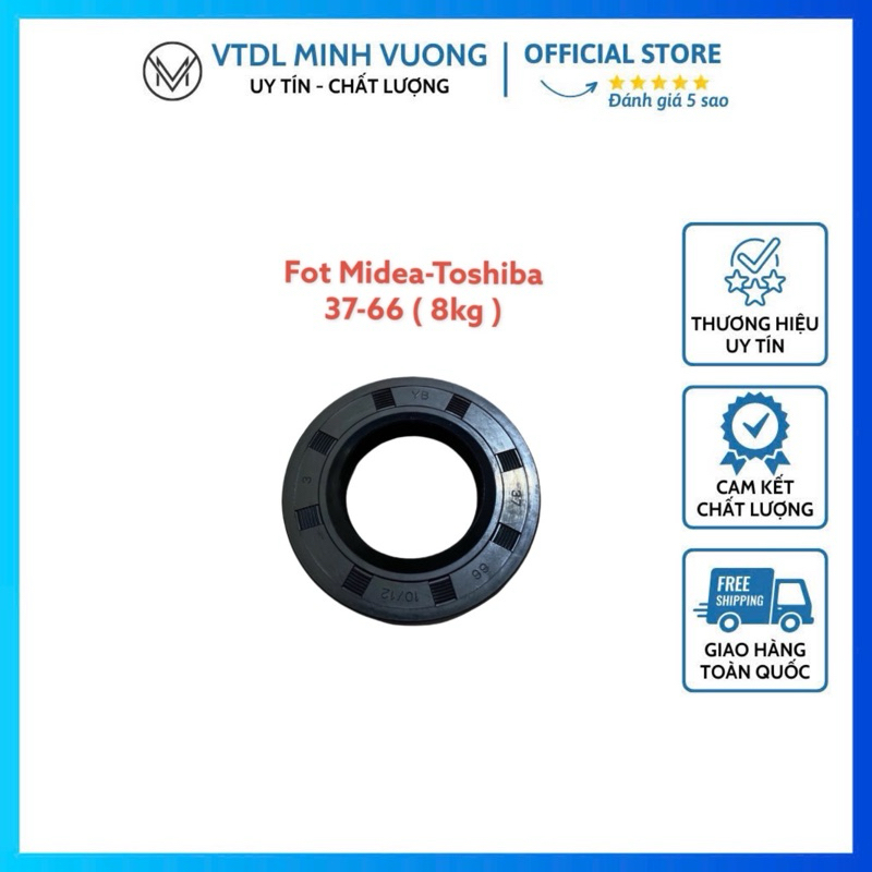 Phớt máy giặt Media-Toshiba 37-66 (8kg)