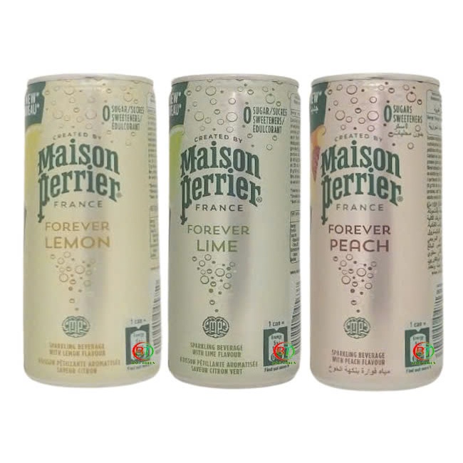 Nước giải khát có ga Mason Perrier Forever lon 250ml