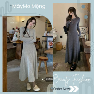   Maymomong -order  váy len dáng dài hàng quảng châu 