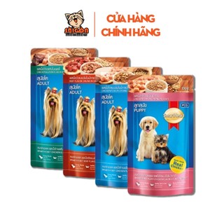 Pate ướt SMARTHEART cho chó gói 130gr