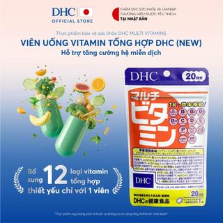 Viên uống DHC Tpbvsk DHC Multi vitamins tổng hợp bổ sung 12 loại vitamin thiết yếu 20 ngày & 60 ngày