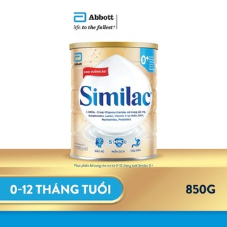 (Date 2028) Sữa Bột Similac IQ HMO 0+ 800g