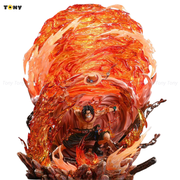 Ace hỏa quyền mô hình one piece luffy gear 5 red rock figure zoro anime có khớp sanji kaido nami wcf