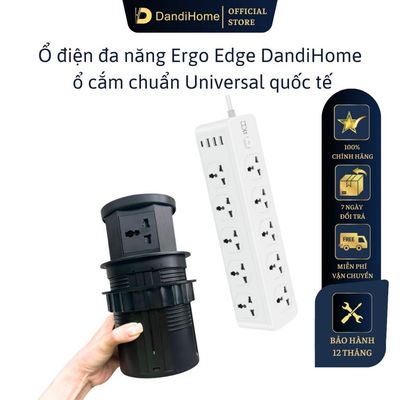 Ổ cắm điện đa năng Ergo Edge DandiHome an toàn chống cháy chống giật, bảo hành 12 tháng