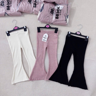 SET 3 QUẦN LEN GÂN ĐŨA ỐNG LOE CHO BÉ