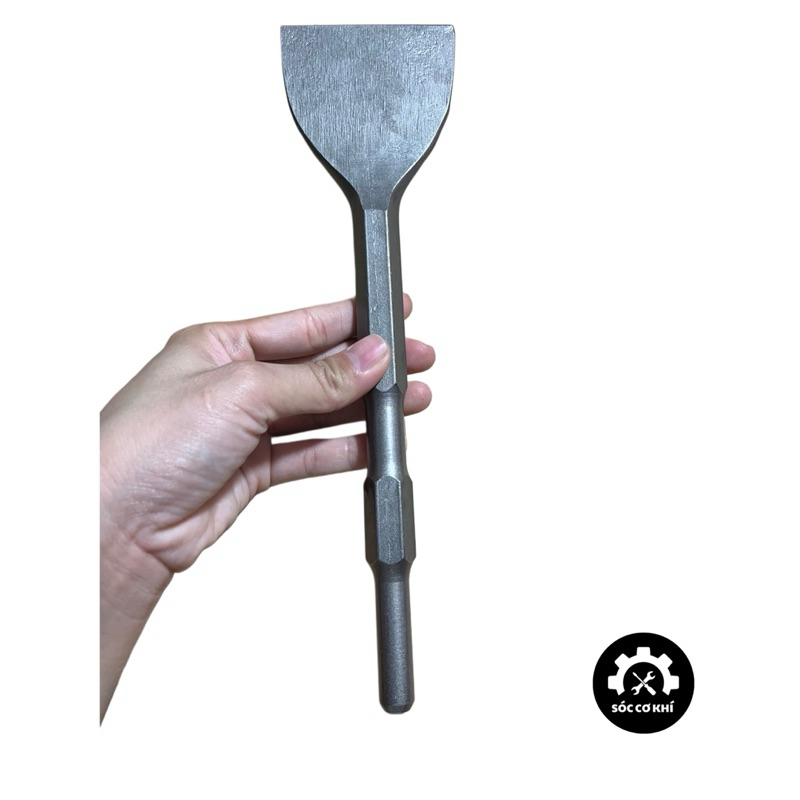Mũi đục bê tông Ø17 dài 280mm chuôi lục giác dẹt 8cm TBOSS
