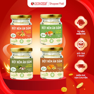  Bột Nêm Ăn Dặm Ecofood Vị Rau Củ Nấm Bí Ngô Phô Mai Bổ Sung Chất Xơ Cho Bé Từ 6 Tháng Tuổi 50g - Bibomart 
