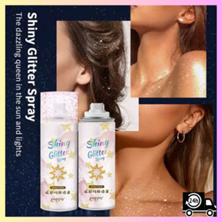 Xịt Phấn Bắt Sáng Highlight Body Face, Nhũ Bắt Sáng Dạng Xịt, Tạo Khối, Xịt Tóc Lấp Lánh, Bột Kim Tuyến, Mỹ Phẩm Nội Địa