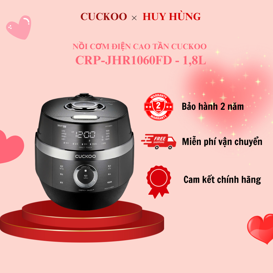 Nồi cơm điện cao tần Cuckoo JHR1060FD