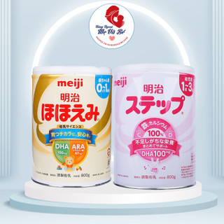 Sữa meiji lon 800g nội địa nhật bản, sữa bột meiji số 0 số 9