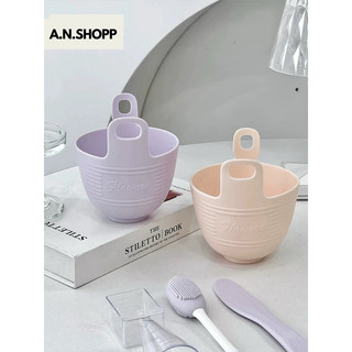 Bộ Bát Đắp Mặt Bằng Silicon Chuyên Dụng Cho Spa