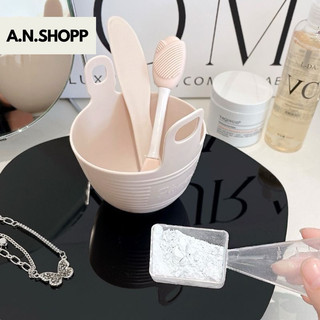 Bộ Bát Đắp Mặt Bằng Silicon Chuyên Dụng Cho Spa