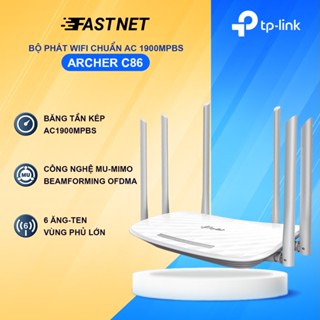  Bộ Phát Wifi TP-Link Archer C86 MU-MIMO Chuẩn AC 1900Mpbs 
