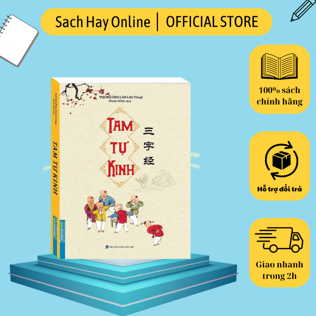 Sách - Tam Tự Kinh (bìa mềm)