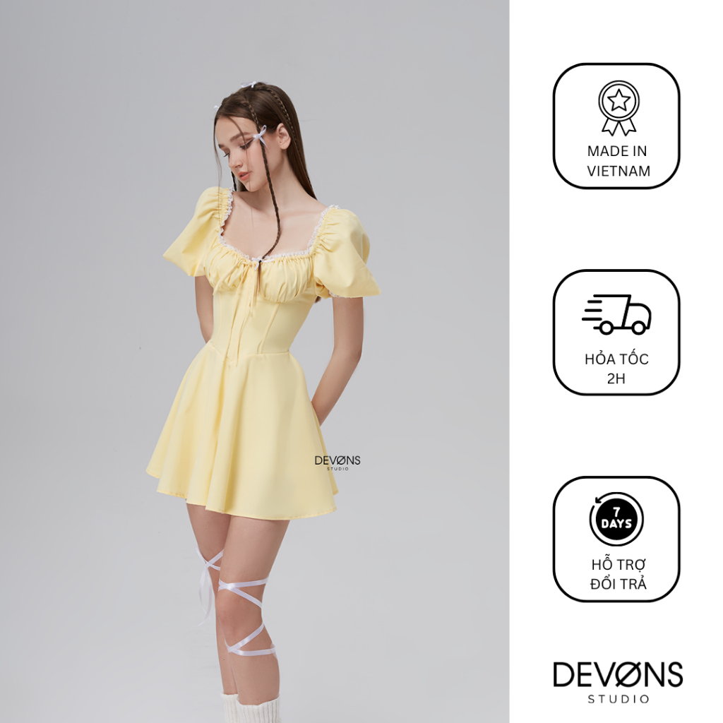 DEVONS STUDIO Váy đầm nữ dáng ôm - LAYLA DRESS