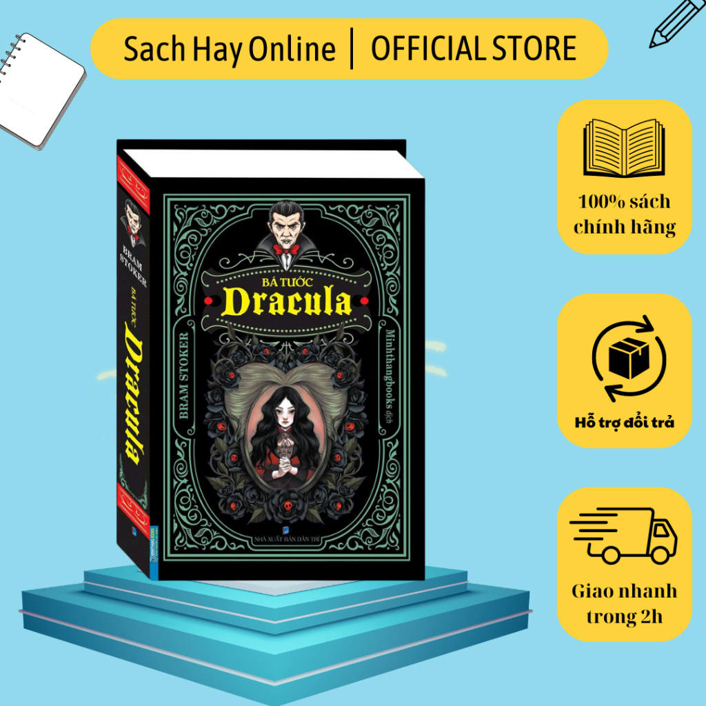 Sách - Bá tước Dracula (bìa cứng)