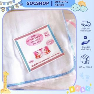 Khăn tắm xô 6 lớp hàng đẹp dày dặn cho bé