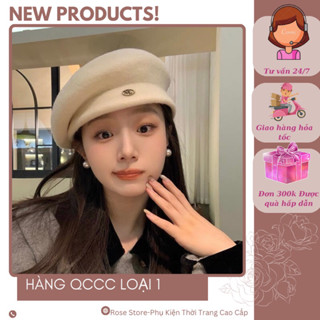 [SẴN] Mũ nồi_ Mũ beret dạ ép lông cừu cao cấp hàng QCCC LOẠI 1- Mũ beret thời trang phong cách Hàn Quốc. Mũ nồi dạ