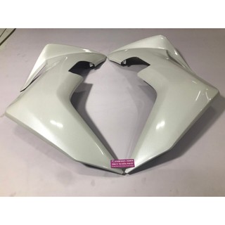 Cánh yếm trắng đục bóng gắn cho các đời xe ex 155 zin chính hãng yamaha