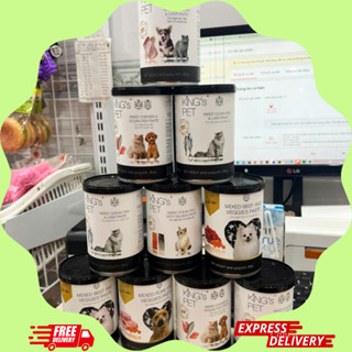 [RẺ VÔ ĐỊCH] Pate King Pet Cho Chó Mèo Mọi Lứa Tuổi Đủ Vị