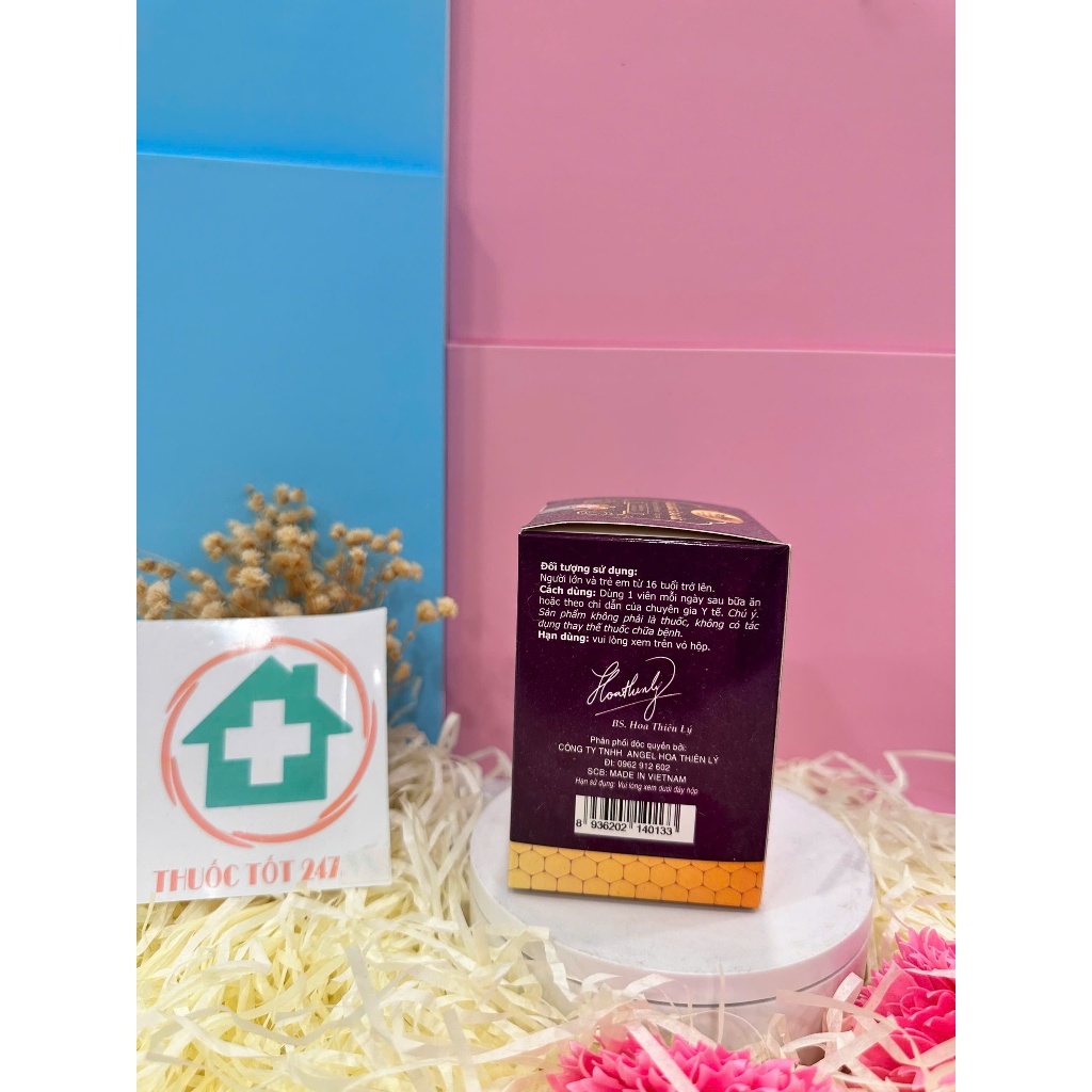 Viên uống Tế Bào Gốc Hoa Thiên Cải Thiện Tình Trạng Nám Sạm - Hộp 30 viên