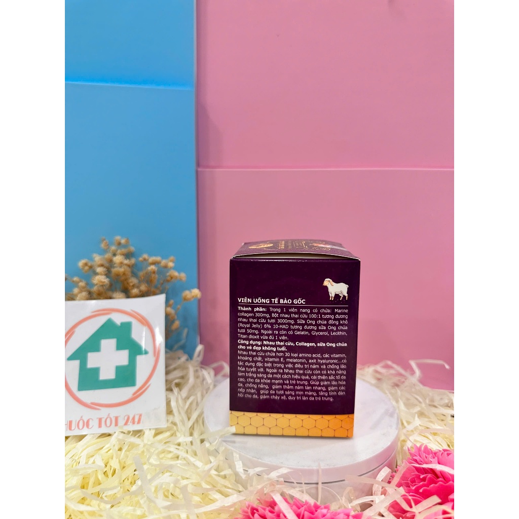 Viên uống Tế Bào Gốc Hoa Thiên Cải Thiện Tình Trạng Nám Sạm - Hộp 30 viên