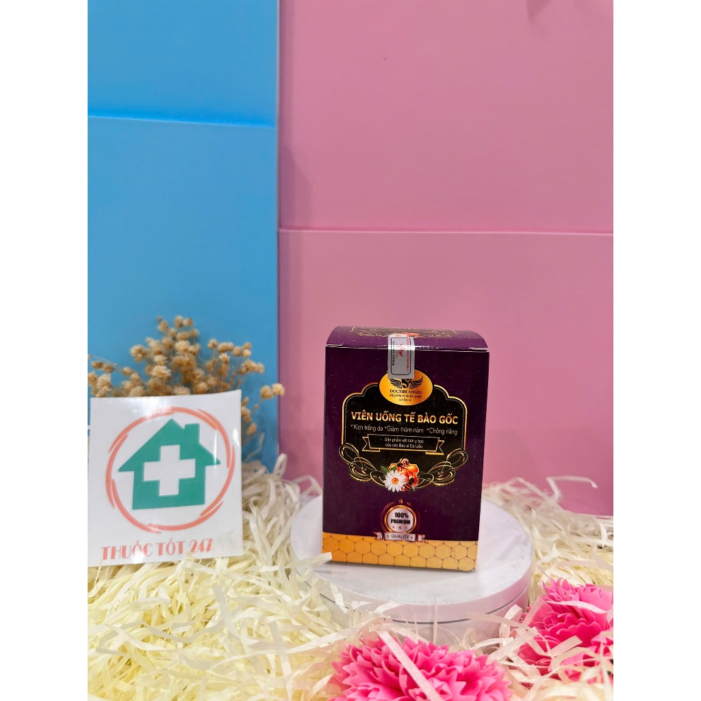 Viên uống Tế Bào Gốc Hoa Thiên Cải Thiện Tình Trạng Nám Sạm - Hộp 30 viên