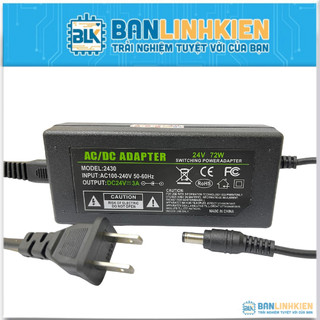 Nguồn Adapter 24V1A 2A 3A 4A 5A DC5.5x2.1MM