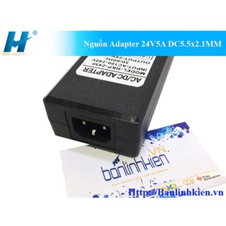 Nguồn Adapter 24V1A 2A 3A 4A 5A DC5.5x2.1MM