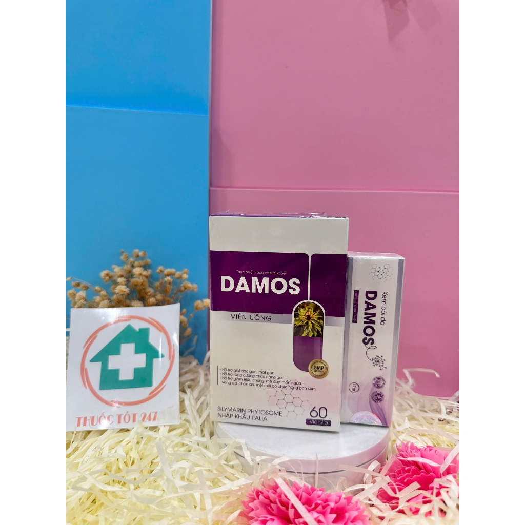 ✅ Bộ Sản phẩm DAMOS - Giải pháp cho người viêm da vảy nến tổ đỉa