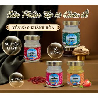 Combo 10 hũ  Yến Sào Kingnest  39%  Thương Hiệu Top 10 Châu Á - Sỉ SLL IBox