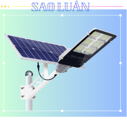 Đèn Năng Lượng Mặt Trời Cao Cấp 300w Hàng Chính Hãng Solar Light - Đèn Sân Vườn Cao Áp Cực Sáng