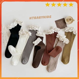 Vớ Dài Đính Nơ Cao Cấp Xinh Xắn Cho Bé Gái Ren Bèo Tiểu Thư