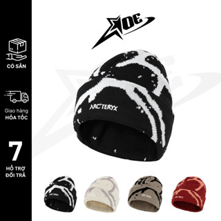 (Có sẵn) AOE STUDIO - Mũ len beanie nam nữ Y2K cao cấp mũ dệt kim ARCTERYX nón giúp giữ ấm màu đông phong cách cá tính đ