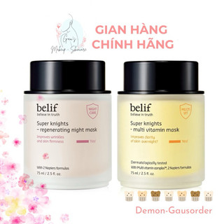 [75ml-Unbox] Mặt nạ dưỡng da Belif Super Knights
