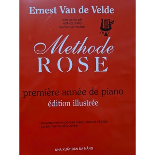 Sách - Phương Pháp Học Đàn Piano Vỡ Lòng Methode Rose ( bản đen trắng )