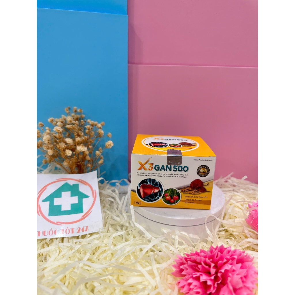 ✅ X3 gan 500  [Freeship] ❤️ X3gan500 Tăng cường chức năng gan